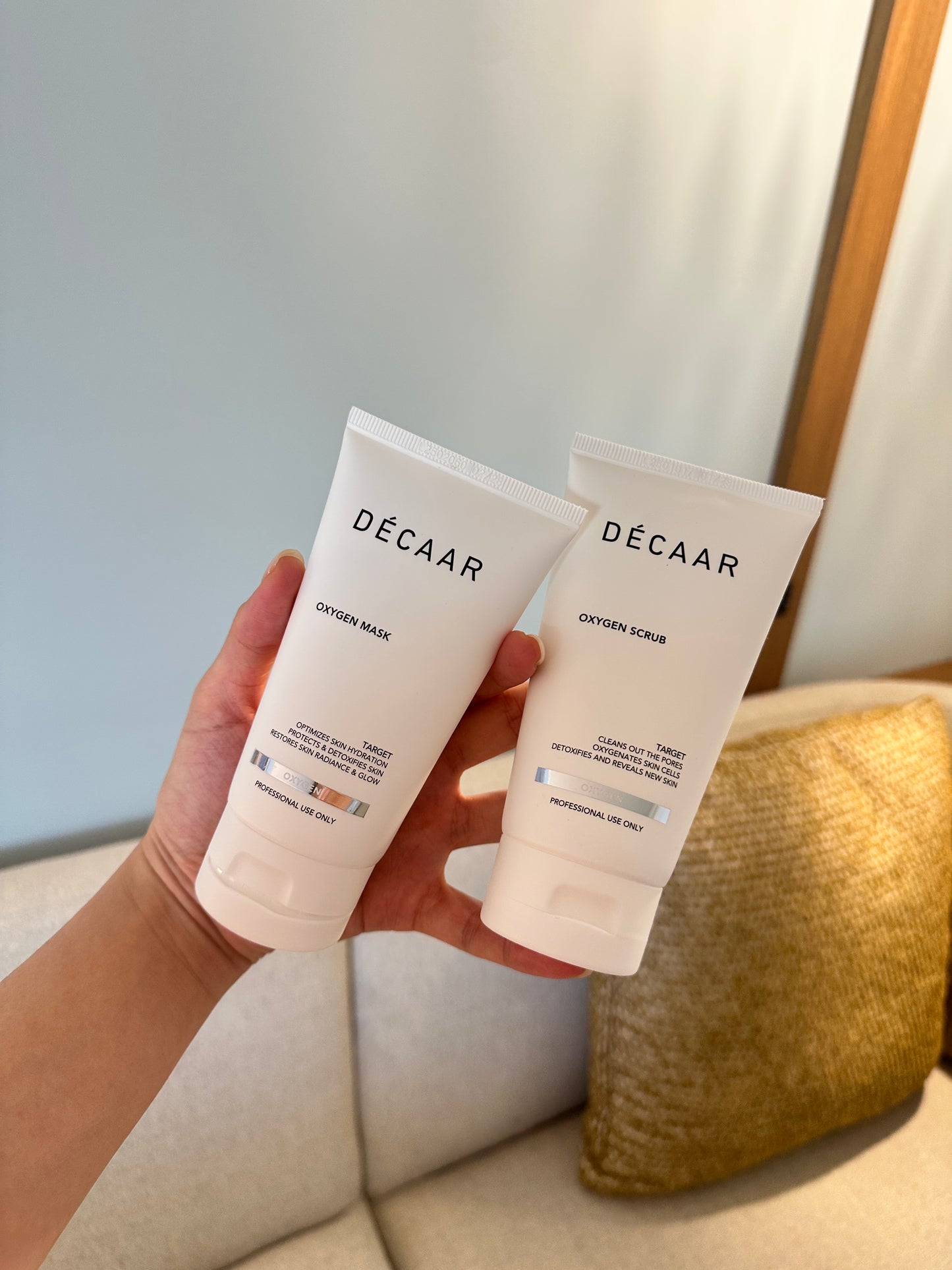 ( 공구 ) 데카 옥시젠 스크럽 , 마스크