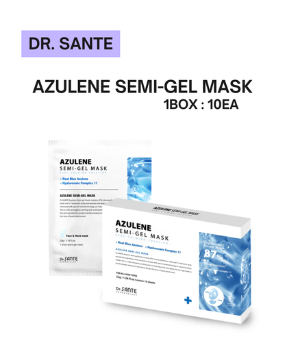 [ Dr.Sante ] Azulene Semi-gel Mask