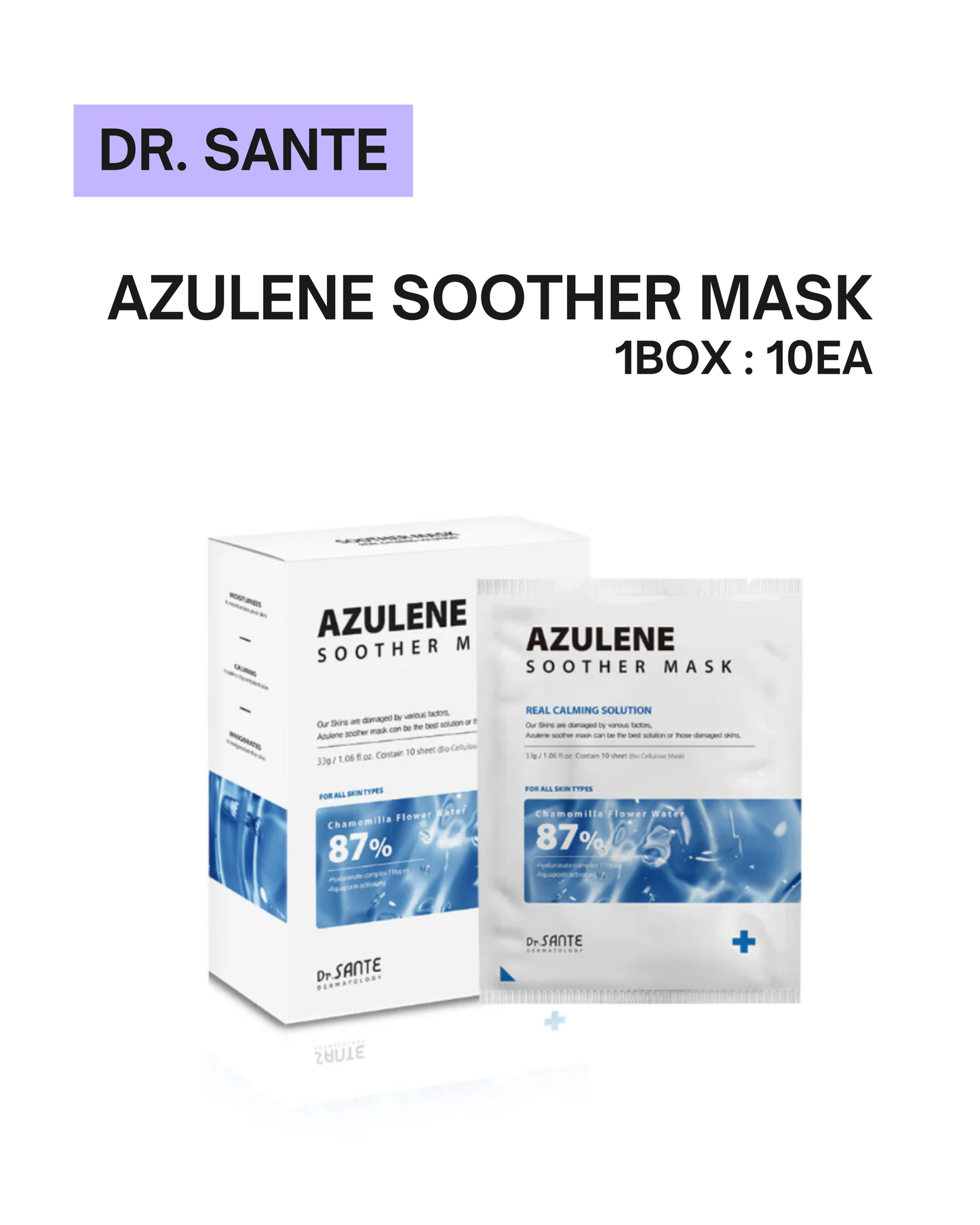 [ Dr.Sante ] Azulene Soother Mask